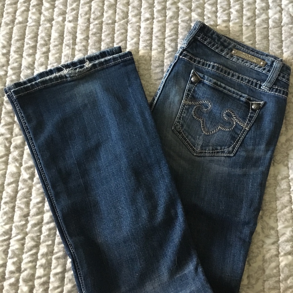 Express ReRock Jeans 6R Bootcut